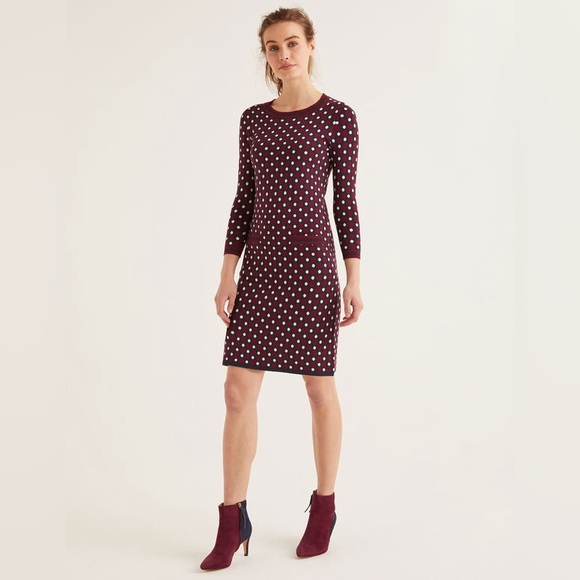 boden holly knitted dress | Dresses | Boden category::extendedsize